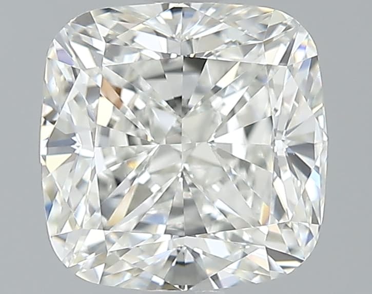 GIA | 2ct | Cushion | H | VVS2 | Excellent