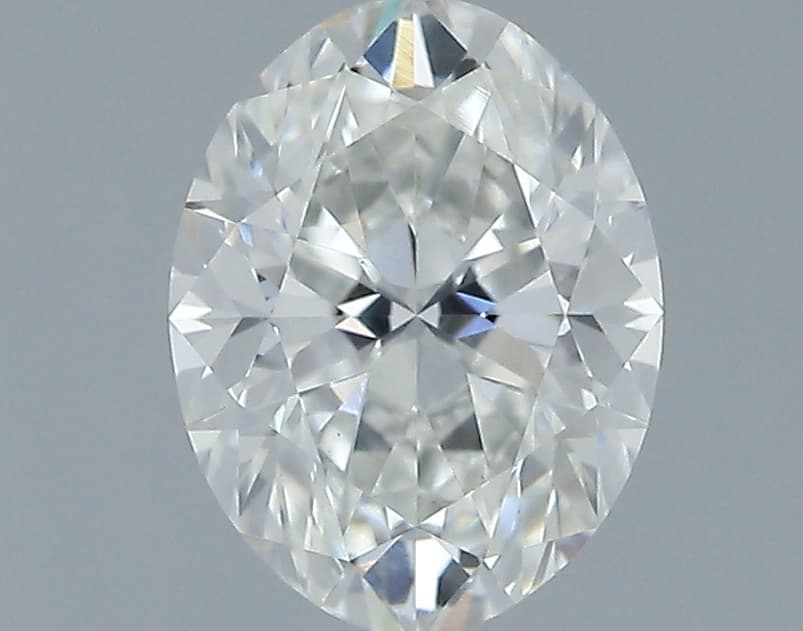 GIA | 0.91ct | Oval | H | VS2 | Excellent