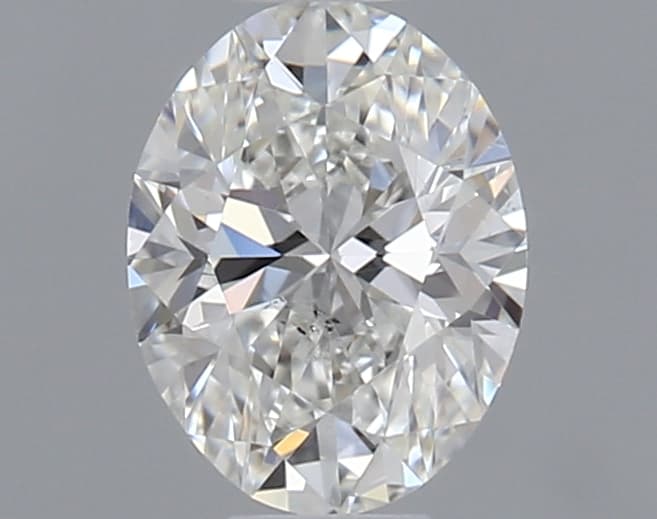 GIA | 0.41ct | Oval | H | SI1 | Excellent