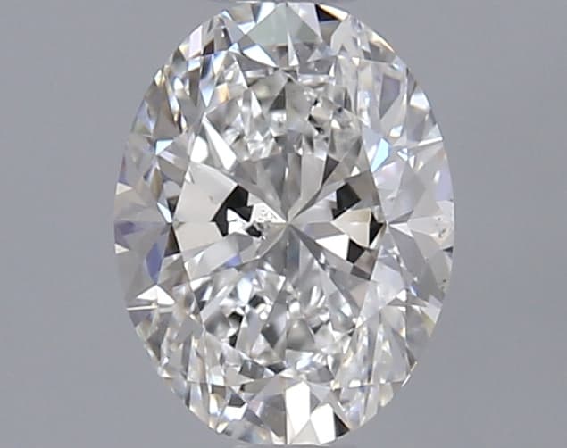 GIA | 0.91ct | Oval | F | SI1 | Excellent