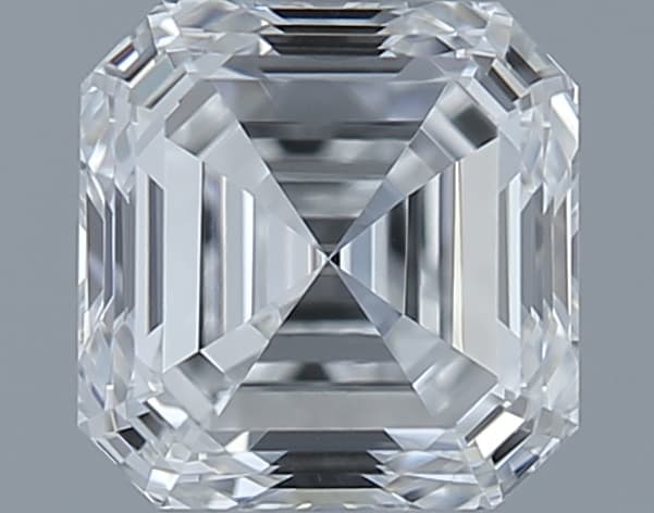 GIA | 0.5ct | Asscher | F | VVS2 | Excellent