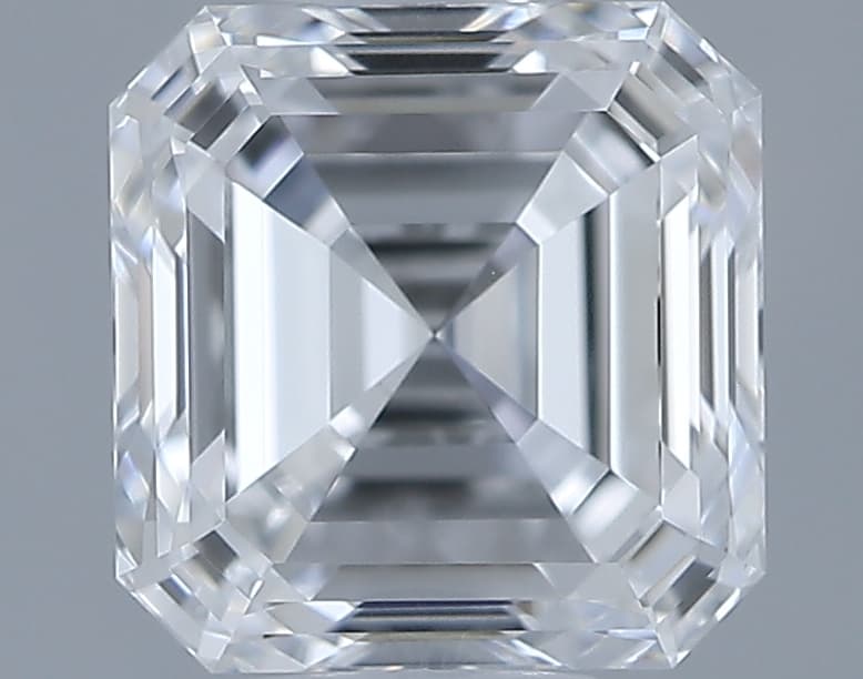 GIA | 0.81ct | Asscher | D | VVS2 | Excellent