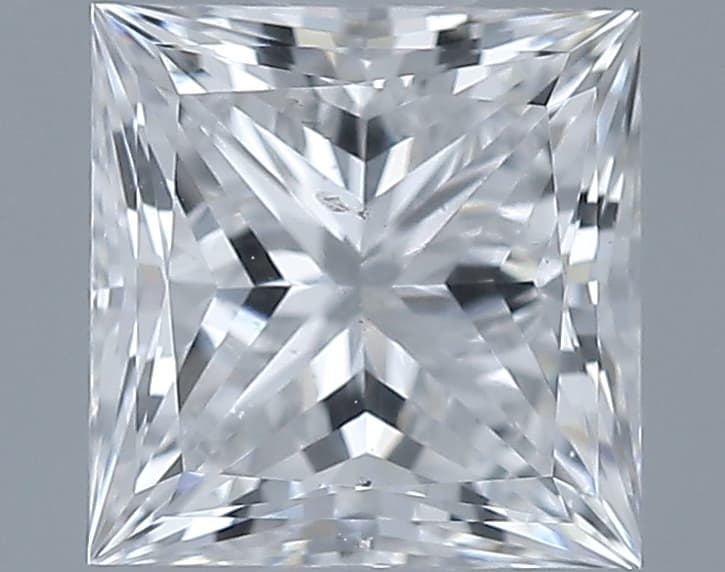 GIA | 0.91ct | Princess | E | SI1 | Excellent