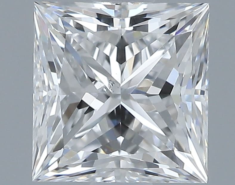 GIA | 0.91ct | Princess | E | SI1 | Excellent