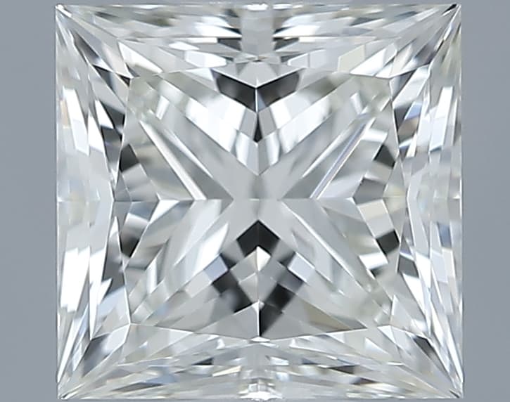 GIA | 0.91ct | Princess | L | VVS1 | Excellent