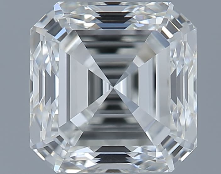 GIA | 0.81ct | Asscher | H | VVS2 | Excellent