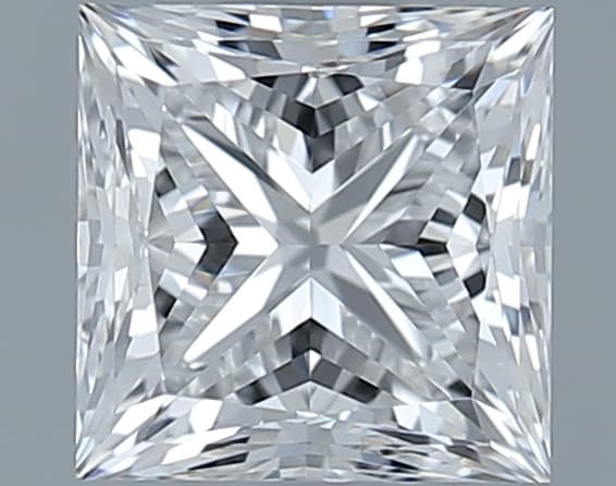GIA | 0.91ct | Princess | E | VVS2 | Excellent