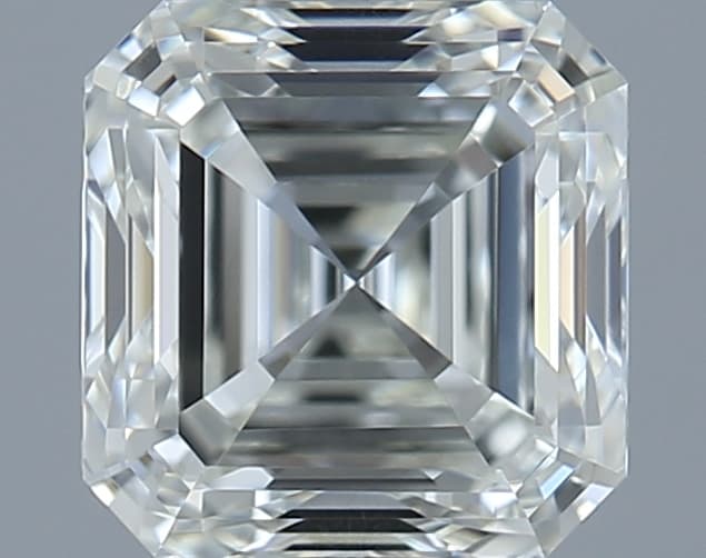 GIA | 0.91ct | Asscher | K | VVS1 | Excellent