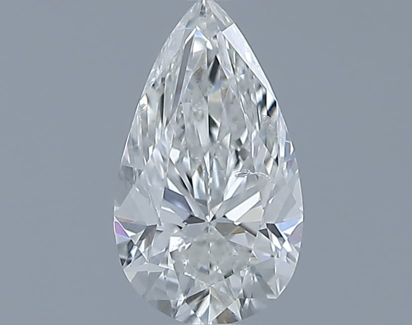 GIA | 0.5ct | Pear | H | SI2 | Excellent