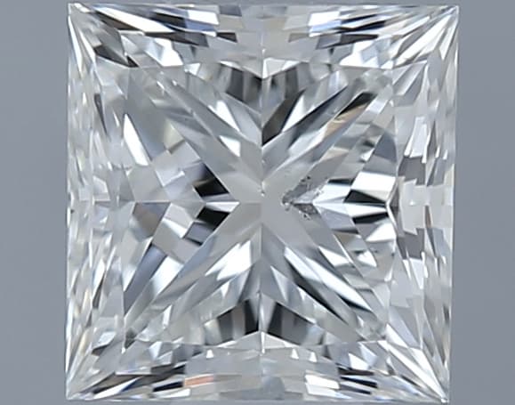 GIA | 0.61ct | Princess | H | SI1 | Excellent