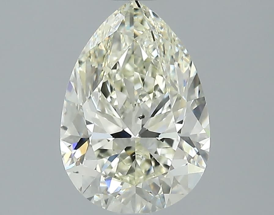 GIA | 2ct | Pear | L | SI1 | Excellent