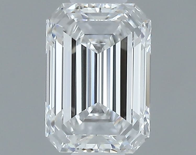 0.46ct | Emerald | D | VVS1 | Excellent