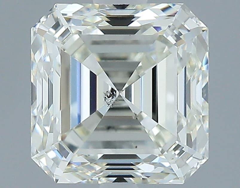 2ct | Asscher | J | SI1 | Excellent