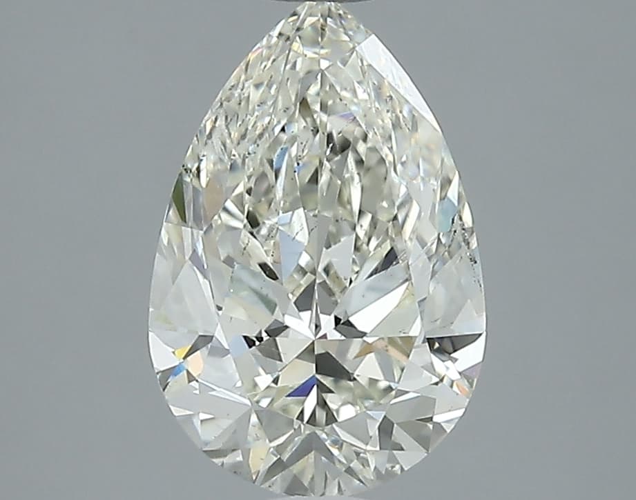 GIA | 2ct | Pear | L | SI2 | Excellent