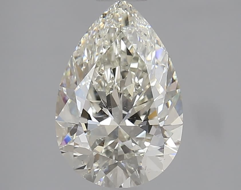GIA | 2ct | Pear | L | SI1 | Excellent