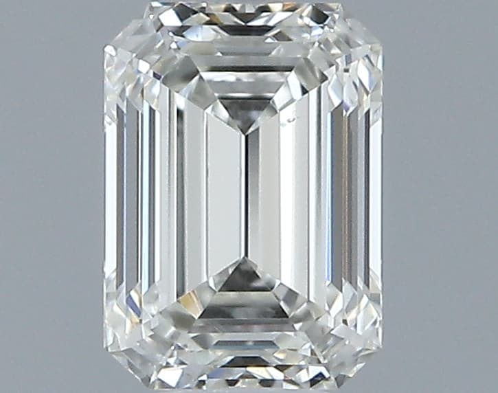 GIA | 0.41ct | Emerald | J | SI1 | Excellent