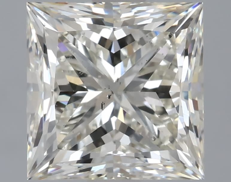GIA | 2ct | Princess | L | SI2 | Excellent