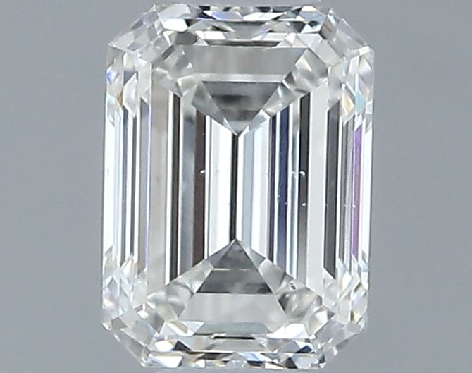 GIA | 0.43ct | Emerald | H | SI1 | Excellent