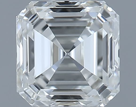 GIA | 0.51ct | Asscher | I | VVS2 | Excellent