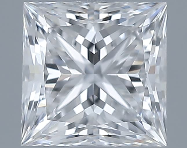 GIA | 0.81ct | Princess | D | VVS1 | Excellent
