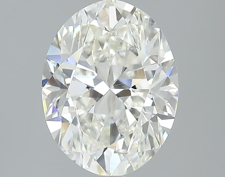 GIA | 3ct | Oval | J | SI1 | Very Good