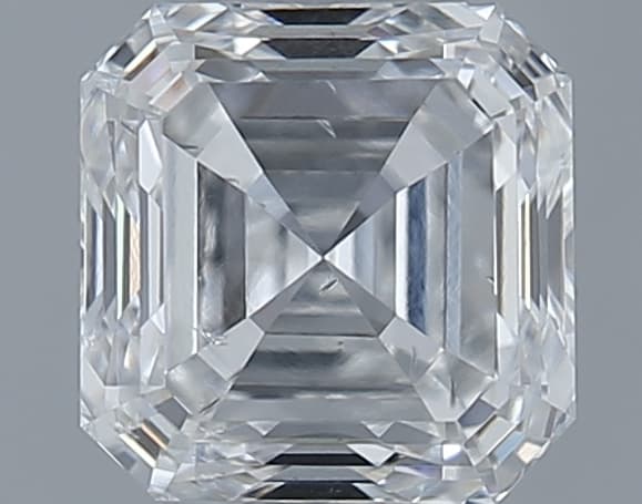 GIA | 0.61ct | Asscher | F | SI2 | Excellent