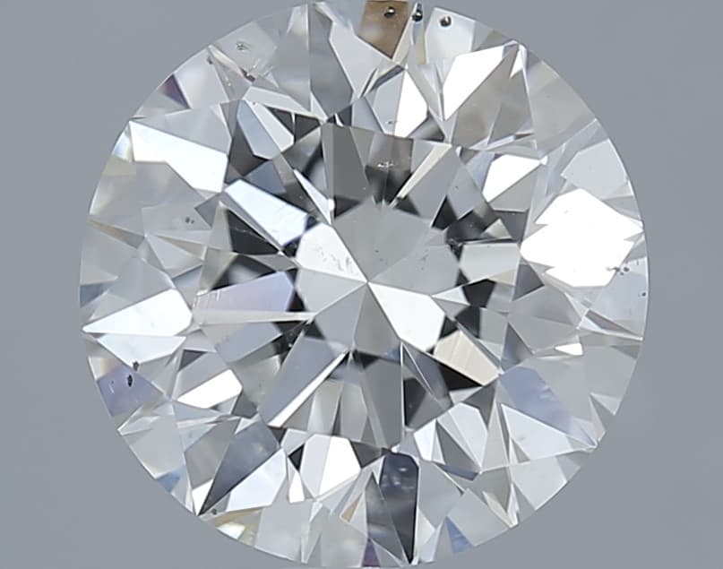 GIA | 2.3ct | Round | H | SI2 | Excellent