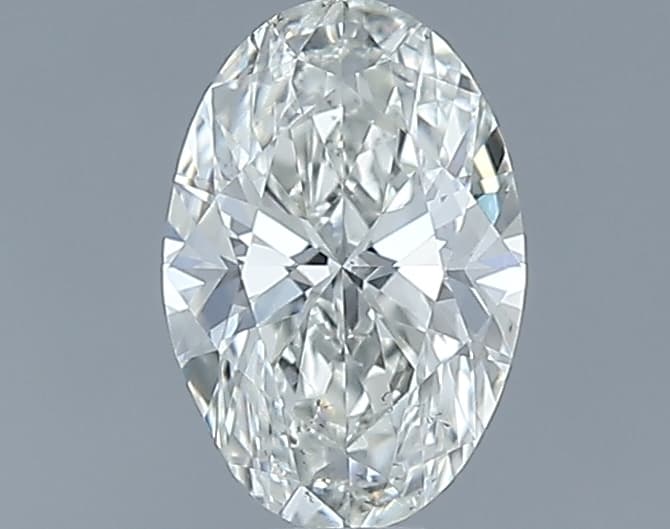 GIA | 0.4ct | Oval | J | SI1 | Excellent