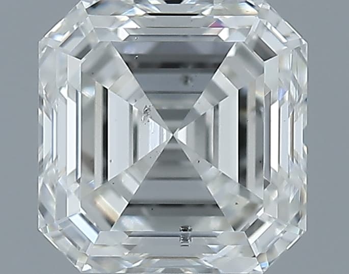 GIA | 1ct | Asscher | H | SI2 | Excellent