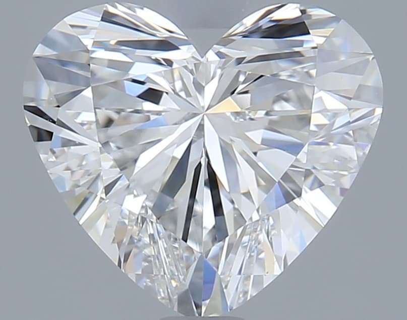 2ct | Heart | E | VS1 | Excellent