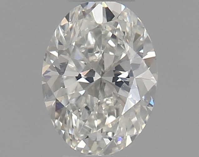 GIA | 0.41ct | Oval | H | SI2 | Excellent