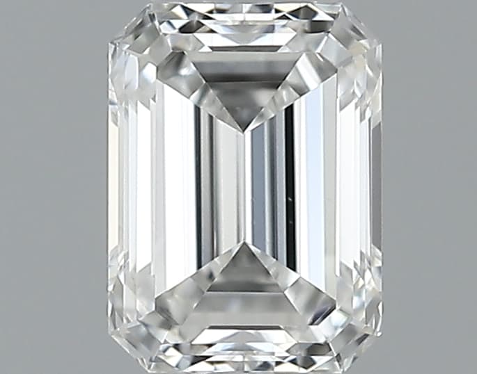 0.35ct | Emerald | F | VS1 | Excellent