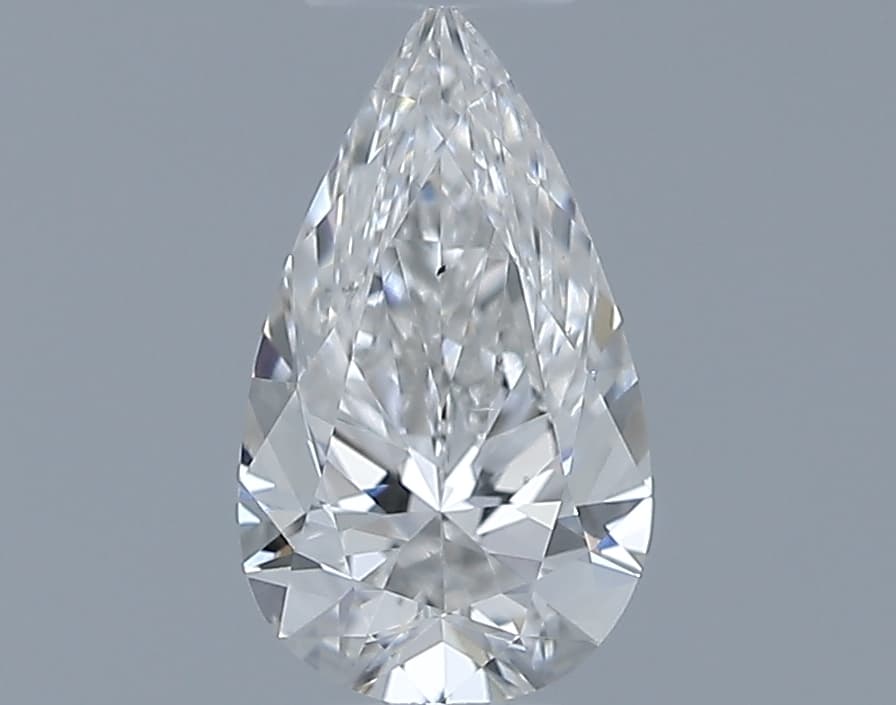 GIA | 0.41ct | Pear | H | VS2 | Excellent