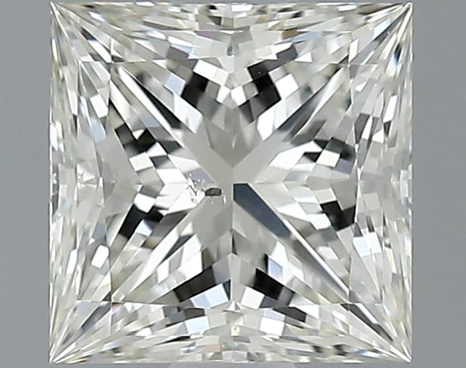 GIA | 1ct | Princess | L | SI2 | Excellent