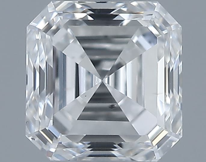 GIA | 0.53ct | Asscher | F | SI1 | Excellent