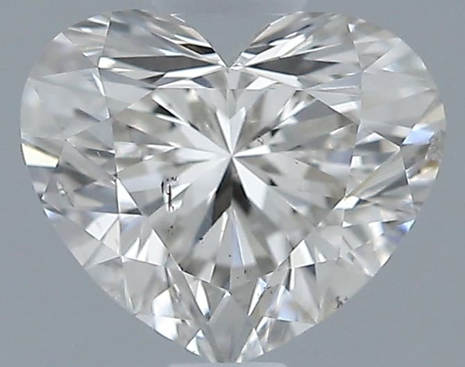 GIA | 0.91ct | Heart | K | SI1 | Excellent