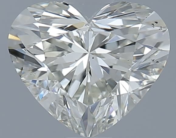 GIA | 0.91ct | Heart | L | SI1 | Excellent
