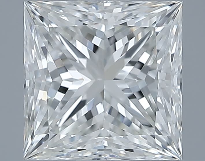 GIA | 2.2ct | Princess | I | VVS1 | Excellent