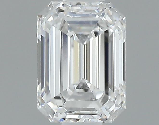 0.35ct | Emerald | D | VS1 | Excellent