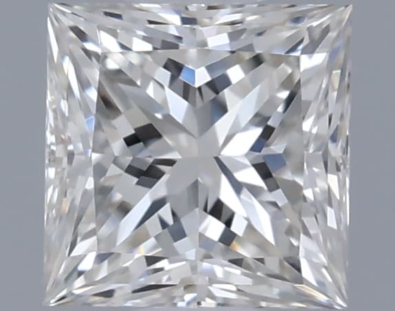 GIA | 0.38ct | Princess | I | VVS2 | Excellent