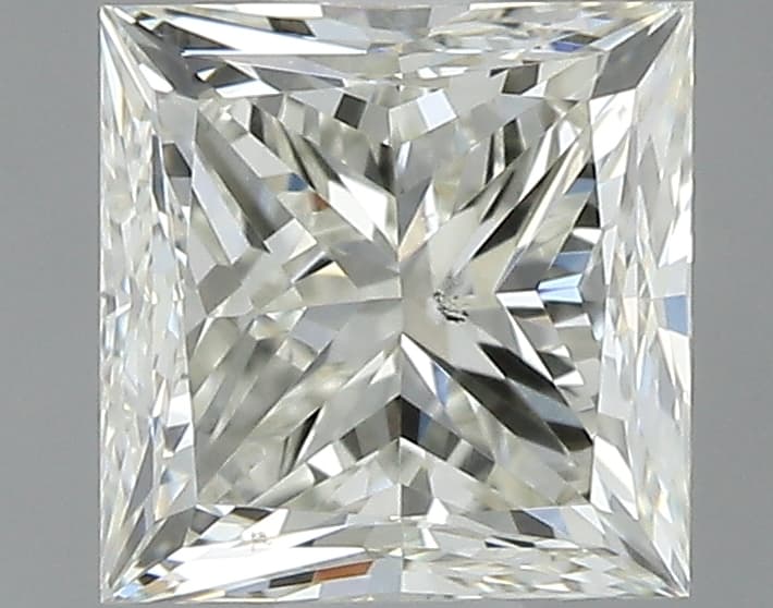 GIA | 0.9ct | Princess | K | SI1 | Excellent