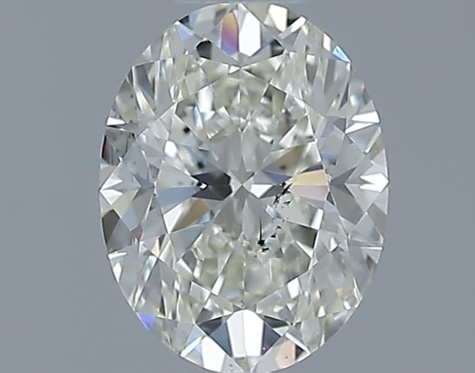 GIA | 0.91ct | Oval | L | SI1 | Excellent