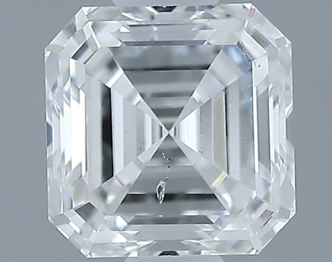 GIA | 0.61ct | Asscher | G | SI2 | Excellent