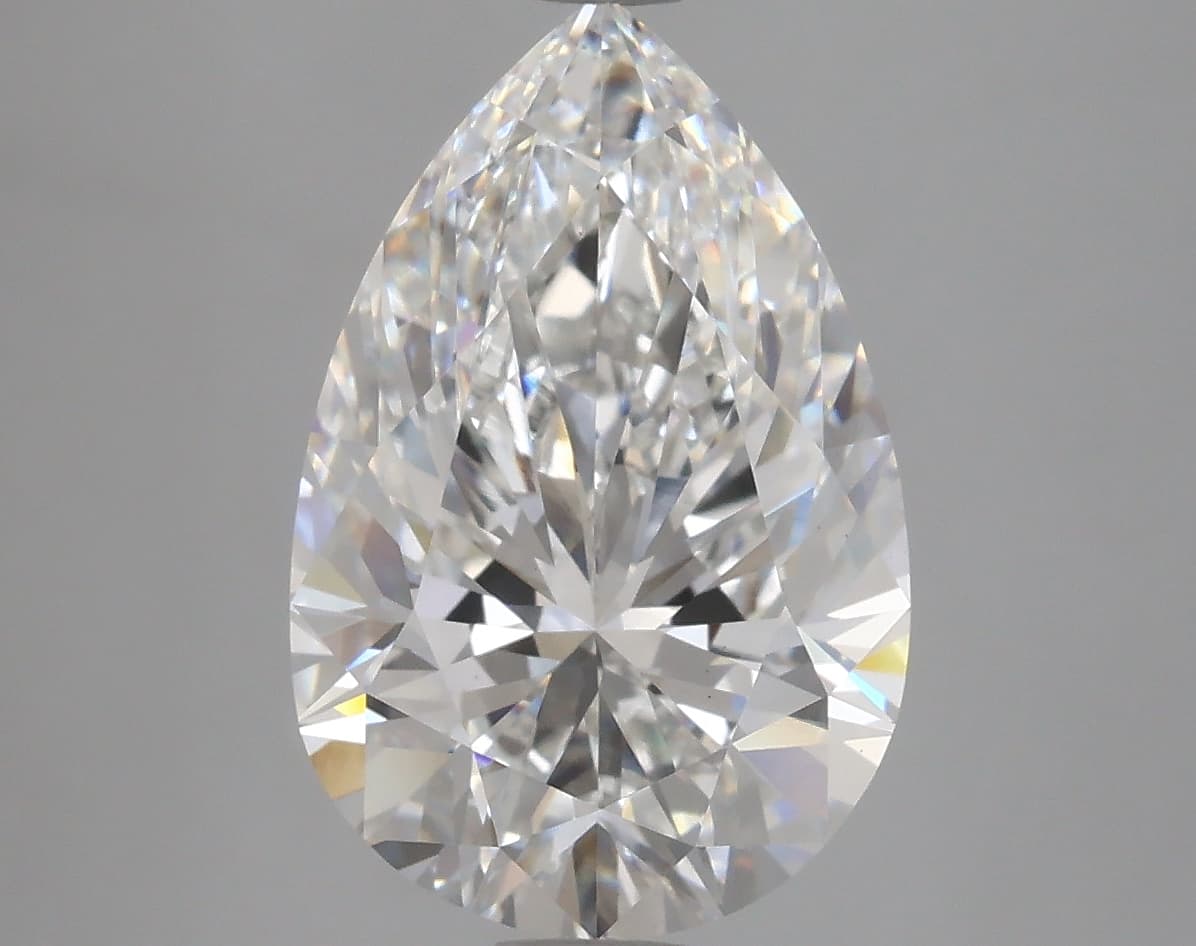 GIA | 4.41ct | Pear | F | VS1 | Ideal