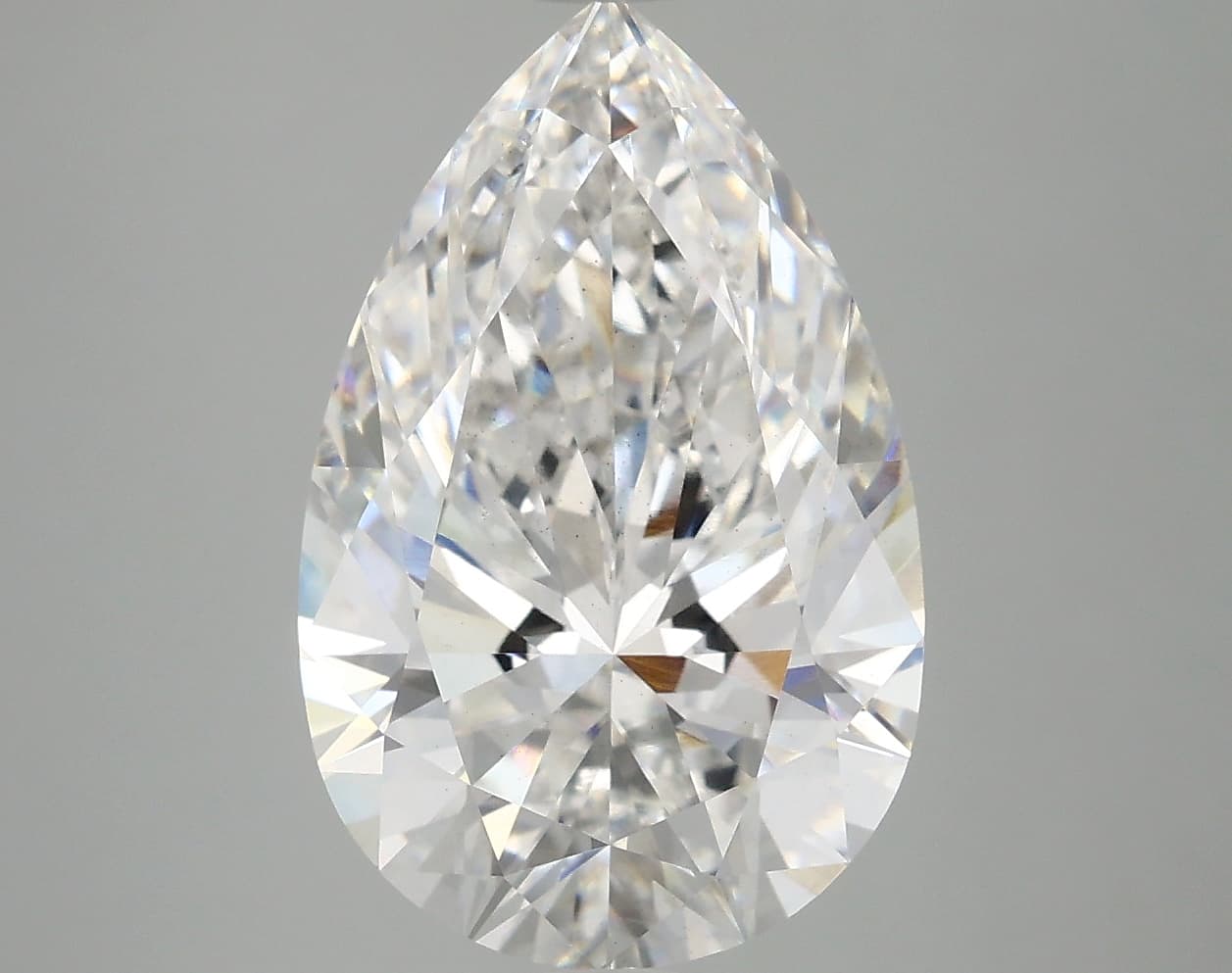 4.86ct | Pear | F | VS1 | Ideal