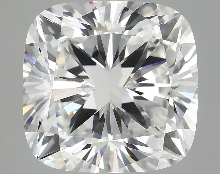 IGI | 4.91ct | Cushion | F | VVS2 | Excellent