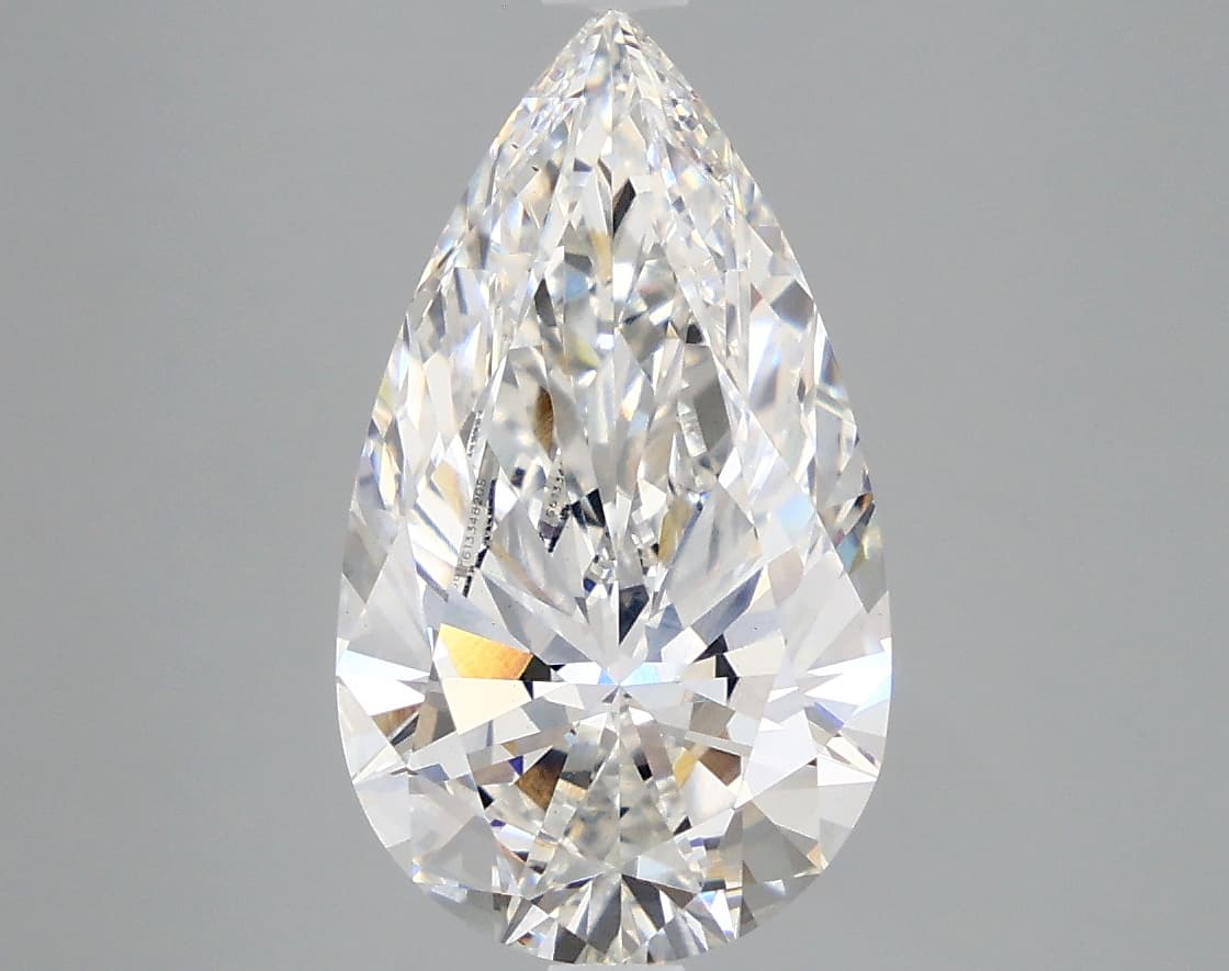 4.36ct | Pear | F | VS1 | Ideal