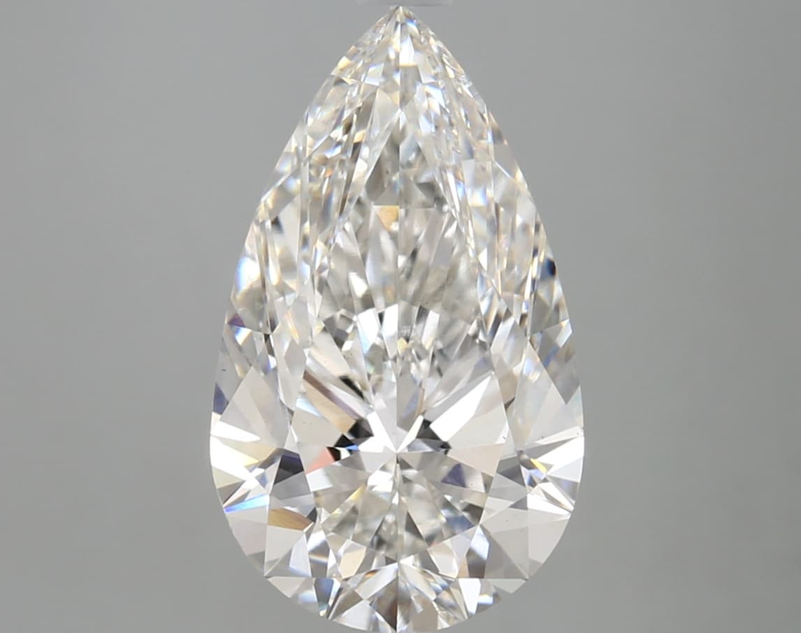 IGI | 4.41ct | Pear | F | VS1 | Ideal