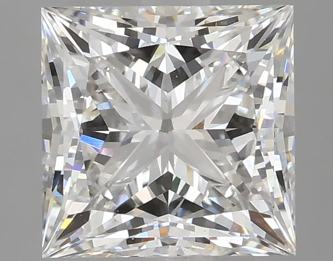 2.84ct | Princess | F | VS1 | Ideal