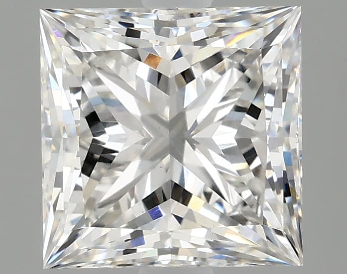 2.8ct | Princess | F | VS1 | Ideal